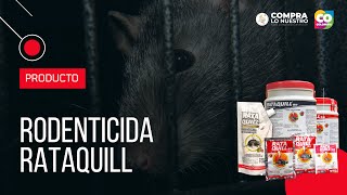 Raticida Anticoagulante Rataquill Pelet Bloque Cebo en pasta y gel [upl. by Aihsram]