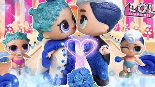 LOL SURPRISE STORIE 🎩💕👑 IL MATRIMONIO DI COSMIC QUEEN E DINO 👑💕🎩 RE e REGINA del COSMO [upl. by Kaplan]