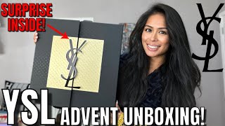 YSL ADVENT CALENDAR 2022 UNBOXING REVIEW 🤩 SURPRISE JEWELRY INSIDE amp HOW TO GET IT FOR LESS [upl. by Yemaj327]