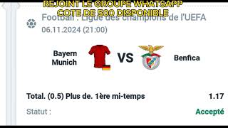 MES PRONOSTIC FOOT PRONOSTIC FOOT DAUJOURDHUI COUPON DU JOUR [upl. by Hajar431]