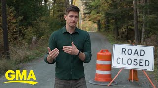 Vermont town overrun with tourists viewing fall foliage [upl. by Duwad77]