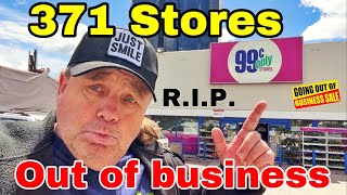 End of an era 99 cents only stores closing 371 stores Update Trash House [upl. by Leveridge]