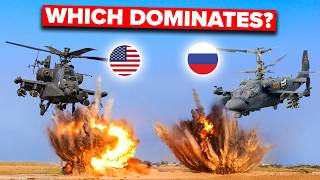 Why US Apache AH64 is So SUPERIOR to Russian KA52 Alligator Helicopter [upl. by Euqinad]