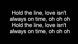 Toto  Hold the line lyrics [upl. by Suez84]