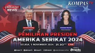 BREAKING NEWS  Pemilihan Presiden Amerika Serikat 2024 Donald Trump VS Kamala Harris [upl. by Titania]