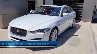 2018 Jaguar XE 35t Portfolio Limited Edition Sedan Livermore Pleasanton Dublin Tracy Fremont Sa [upl. by Cerveny]