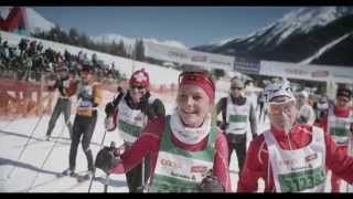 46 Engadin Skimarathon 2014 [upl. by Sedecram941]