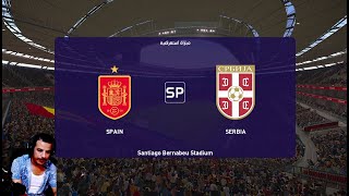 spain vs serbia euro 2024 LIVE STREAM GLITZO SHOW LIVE PES 2021 PATCH 2025 [upl. by Notlrac]