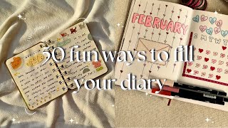 Things to write in a diary 🎀✨ [upl. by Adnovay]