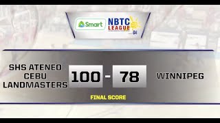 SHS ATENEO CEBU LANDMASTERS def WINNIPEG  MARCH 16 2023  NBTC 2023 [upl. by Atnoid]