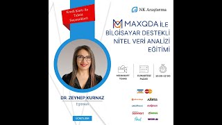 MAXQDA ile Bilgisayar Destekli Nitel Veri Analiz Eğitimi [upl. by Lassiter]