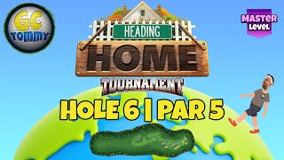 Master QR Hole 6  Par 5 ALBA  Headed Home Tournament Golf Clash Guide [upl. by Blim]