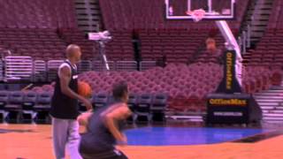 Champions Revealed Ginobili Sinks Best Trick Shot Ever [upl. by Grigson]