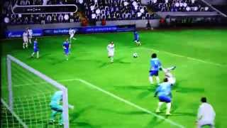 Karim Benzema Bicycle kick Real Madrid on PES 2013  PS3 [upl. by Ahsad]