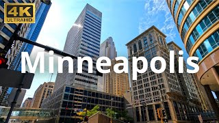 Minneapolis USA 4K Walking Tour September 2023  Downtown University Campus Mississippi River [upl. by Armbrecht]