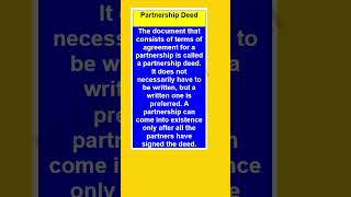 PARTNERSHIP DEED account accountancy accounting account class12accounts [upl. by Mauralia842]