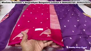 Designer Fancy amp Branded Sarees  Wholesale Price Bangalore  Courier Avl fancysarees saree best [upl. by Kina769]