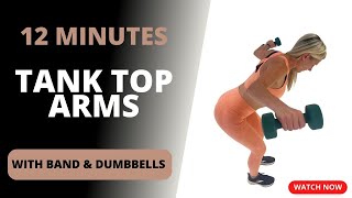 Sculpt Your Arms for Summer Tank Top Arms Workout Shoulders Biceps Triceps Back amp more [upl. by Pulchi584]