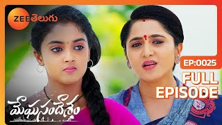 Bhoomi Gagan తో వాదిస్తాడు  Meghasandesam  Full Ep 25  ZEE Telugu [upl. by Fleischer]