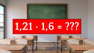 Wie kann man Dezimalzahlen leicht von Hand multiplizieren🤔📝Mathe Rechentipps [upl. by Kentiga]