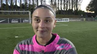 Nastassia Demertzidis après FC Irlande Auderghem  RCS Sart Tilman le 05102024 [upl. by Rihaz]