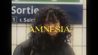 TIF  AMNESIA lyrics video [upl. by Eenhpad]