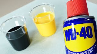 Painting with WD40 Colors  Fluid Abstract Art [upl. by Steep]