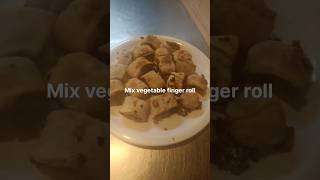 Mix vegetables finger 🥐🥐 roll  cooking  food  recipe [upl. by Aniaj]