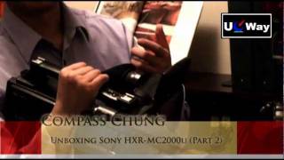 Sony HXRMC2000 u Unboxing amp Review Part 2 [upl. by Mastat]