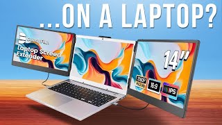 Laptop Triple Screen Extender  Best Portable Monitor For Laptop [upl. by Oakes]