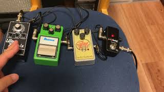 Do you really need many pedals TS9 vs Soul Food vs Ultraphonix MKⅡ… No significant differences [upl. by Tarra]