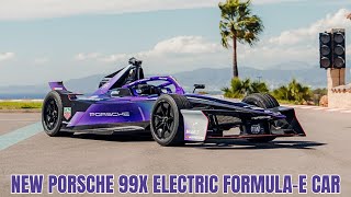 Impressive Look  New Porsche 99X Electric FormulaE Car [upl. by Ailla]