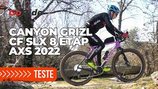 Canyon Grizl CF SLX 8 eTap AXS 2022  GoRide [upl. by Adnamahs]