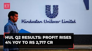 HUL Q2 Results Net profit up 4 YoY to Rs 2717 crore Rs 18share dividend declared [upl. by Gruchot]