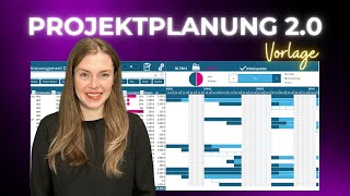 Projektplanung 20 GanttChart und Dashboard mit Excel [upl. by Helyn]