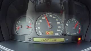 Volvo V70 24T acceleration 0200kmh [upl. by Perrin]