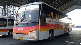 Onboard Victory Liner 2224 Cubao to Olongapo Daewoo BV115 [upl. by Oniger]