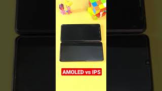 AMOLED vs IPS Display Shorts [upl. by Nuavahs]