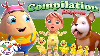 Humpty Dumpty  More Nursery Rhymes amp Kids Songs  Baby English Songs  Compilation Poems amp Songs [upl. by Ycniuqal]