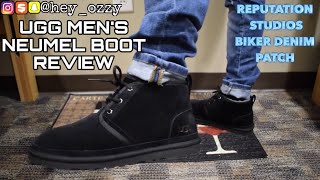 UGG Neumel Boots Black Review  On Feet Review Men’s UGG Boots Review [upl. by Debi239]