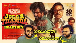 Jigarthanda DoubleX  Trailer Telugu Reaction  Raghava Lawrence  SJ Suryah  Karthik Subbaraj [upl. by Antoni]