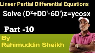 Linear Partial Differential Equations with constant coefficients part10 by Rahimuddin Sheikh [upl. by Brit438]