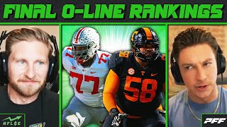 Final Offensive Line Rankings OT OG OC For The 2023 NFL Draft  NFL Stock Exchange [upl. by Mcgraw]