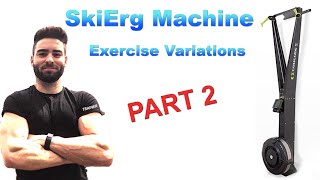 SkiErg Machine Exercise Variations PART 2 [upl. by Kahaleel]