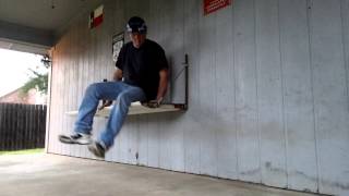 DIY Tailgate wall bench for back porch  1 of 3 [upl. by Haldane420]