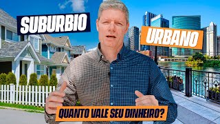 SUBURBIO AMERICANO BEM DIFERENTE DO BRASIL [upl. by Eyt]