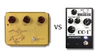 Klon Centaur vs Pete Cornish CC1 [upl. by Mandie]