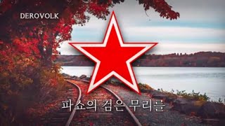 Soviet Patriotic Song The Sacred War Korean Version REUPLOAD [upl. by Kalindi]