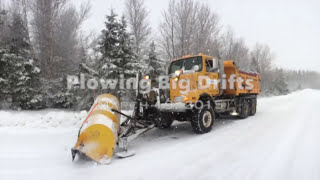 Six Wheel DrivePlowing Big Drifts [upl. by Luce126]