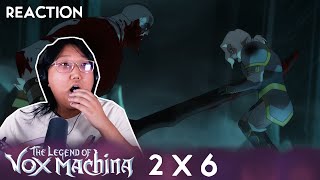 The Legend of Vox Machina 2x6 REACTION [upl. by Nohsreg309]